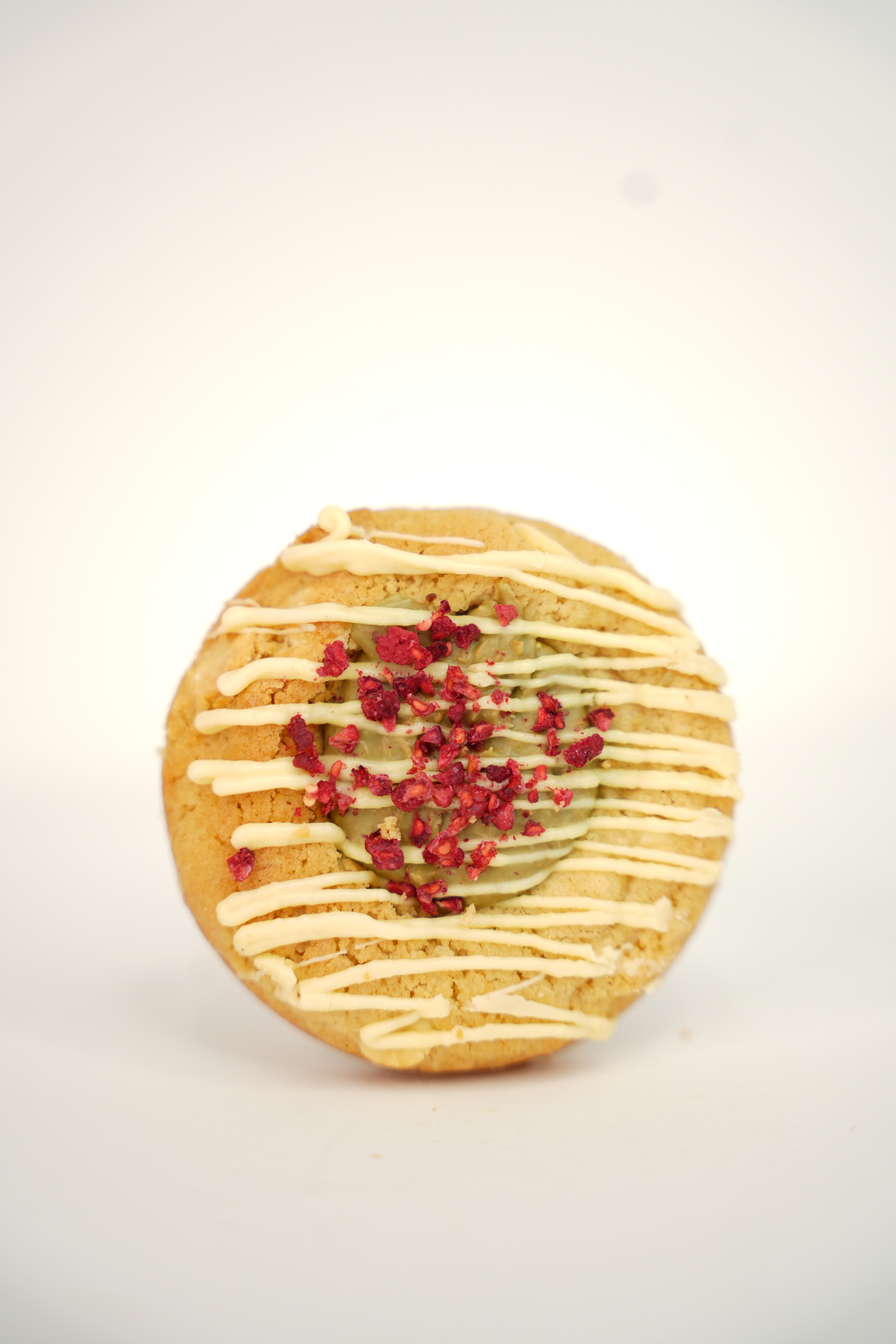 White Chocolate & Pistachio Deep Dish Cookie
