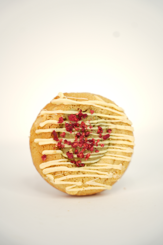 White Chocolate & Pistachio Deep Dish Cookie