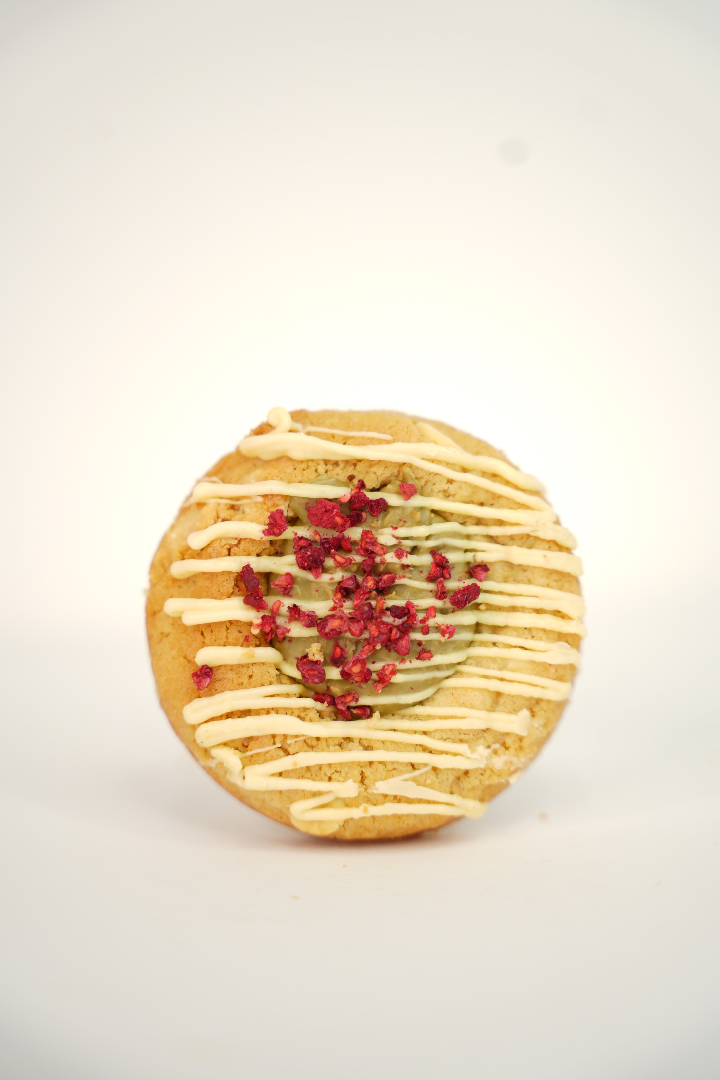 White Chocolate & Pistachio Deep Dish Cookie